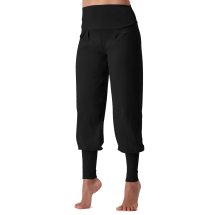 Yoga Hose | Damen | Lockere Hose | Schwarz