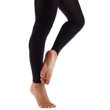 Ballet Tights Footless | Black | Ultra strong & soft | 70D