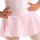 Pink leotard | Crossover skirt | Shiny Lycra | 'Prima Donna'