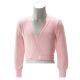 Klassischer Cardigan | Crossover Modell | Rosa | Milano