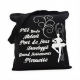 Canvas Bag | Zipper | Dance Print | Black