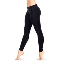 Tactel Leggings | Schwarz | Sport & Tanz | Erwachsenengrößen