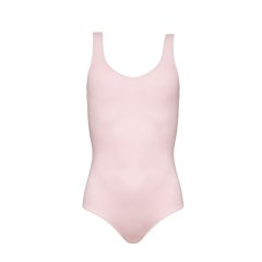 Leotard pink | Round Neck | Basic | Cotton Spandex | 'Rondo'