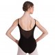 Leotard black | With Mesh | Tactel® | 'La Danza'