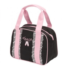 Ruffle bag black | Ballet bag | Girls