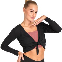 Tie Up Cardigan | Adults | Ballet wrap | Black