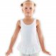 White Leotard | With Skirt | Cotton Spandex | 'Ballerina'