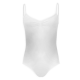 Classical Leotard | White | Cotton Spandex | 'Odette'