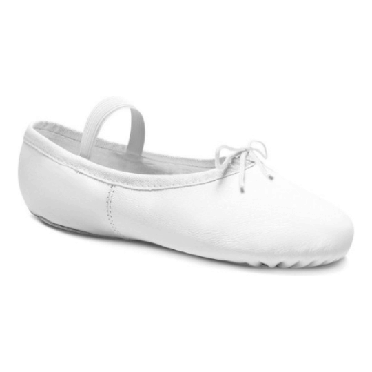 Balletshoe White | Elite | Full sole | Goatleather - Click Image to Close